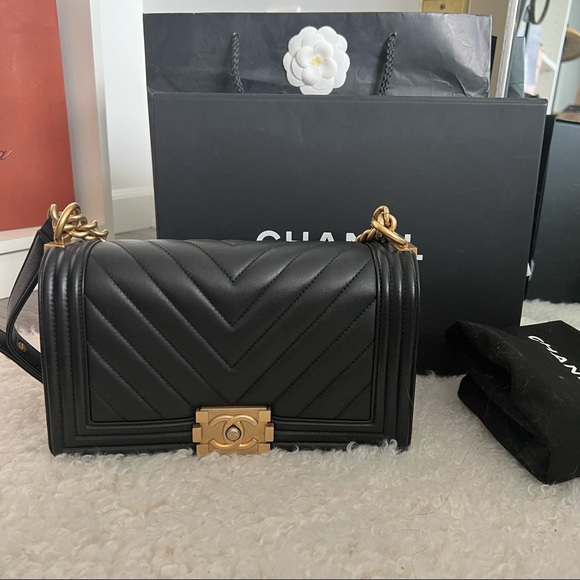 SOLD CHANEL Boy Bag - Picture 3 of 15